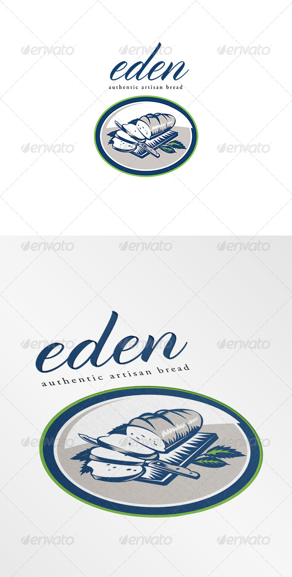 GraphicRiver Eden Authentic Artisan Bread Logo 7005895 GraphicRiver Eden Authentic Artisan Bread Logo 7005895