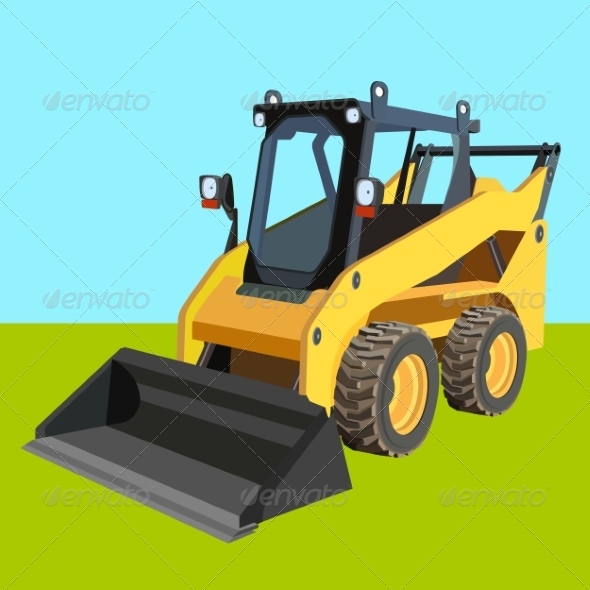 GraphicRiver Yellow Truck 7007502 GraphicRiver Yellow Truck 7007502