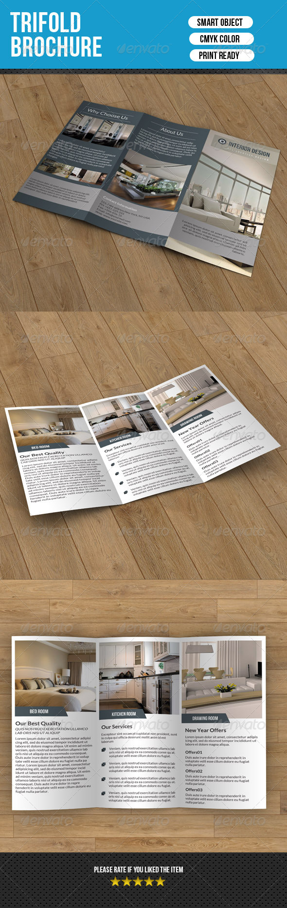 GraphicRiver Minimal Trifold-Interior Design V3 7016974 GraphicRiver Minimal Trifold-Interior Design V3 7016974
