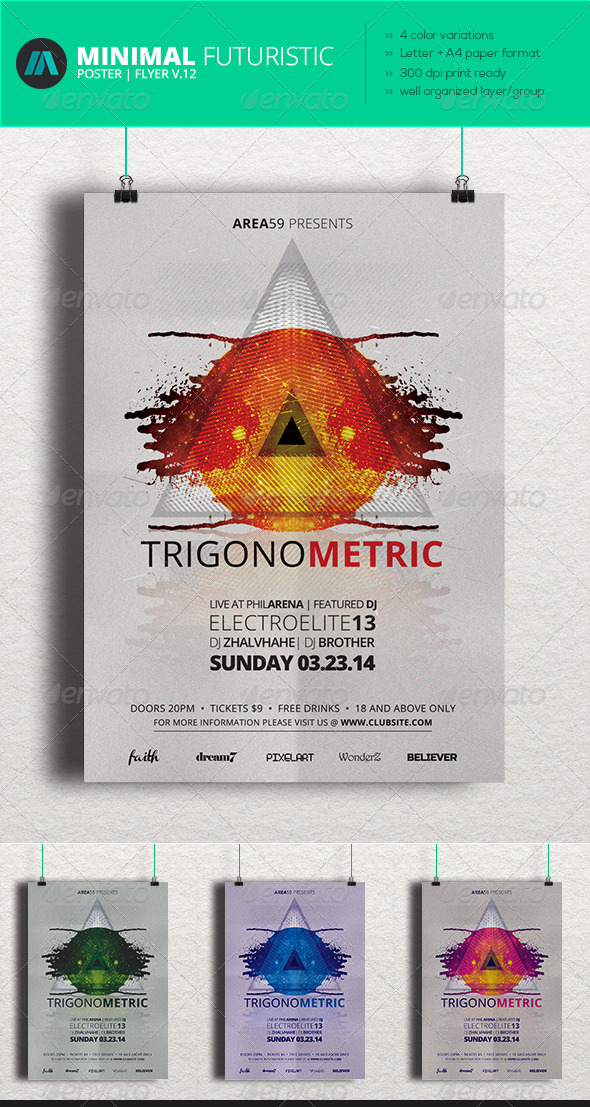 GraphicRiver Minimal Futuristic Poster Flyer V.12 7019732 GraphicRiver Minimal Futuristic Poster Flyer V.12 7019732