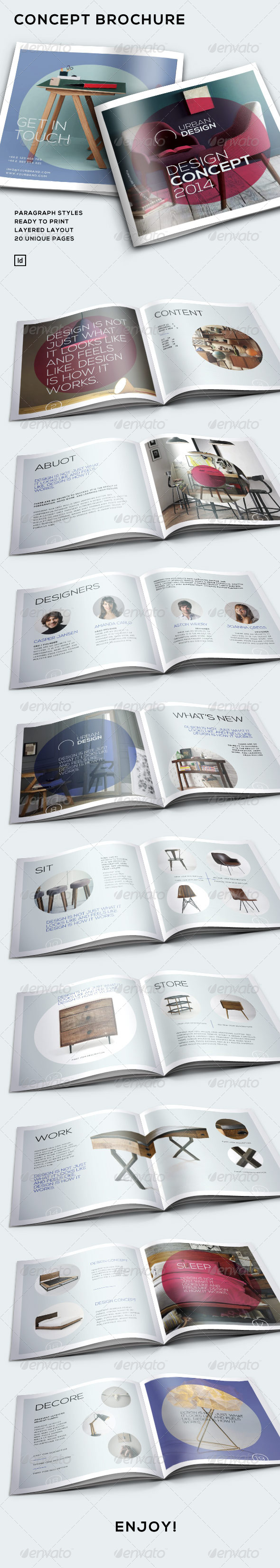 GraphicRiver Concept Brochure 7019996 GraphicRiver Concept Brochure 7019996