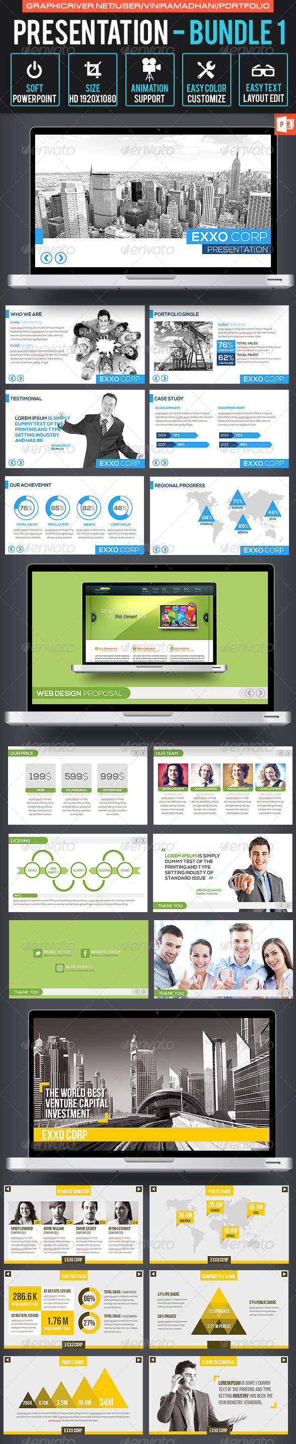 GraphicRiver Presentation Bundle 1 7022106 GraphicRiver Presentation Bundle 1 7022106