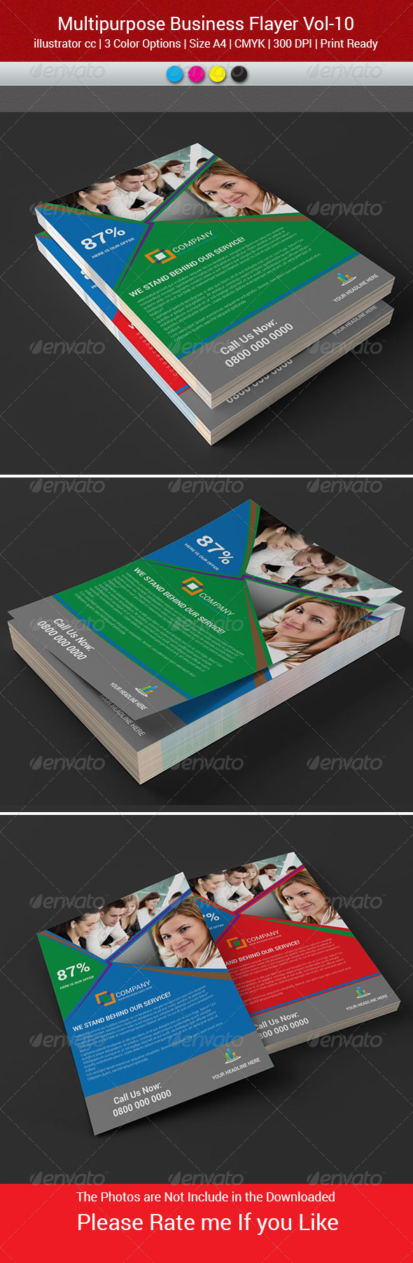 GraphicRiver Multipurpes Business Flyer Vol-10 7023930 GraphicRiver Multipurpes Business Flyer Vol-10 7023930