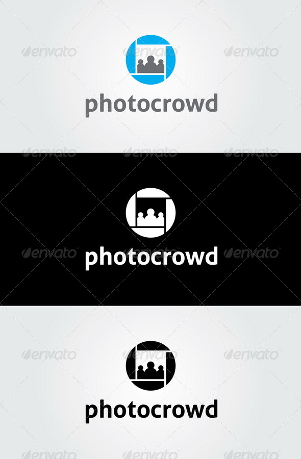 GraphicRiver Photo Crowd Logo 7025703 GraphicRiver Photo Crowd Logo 7025703