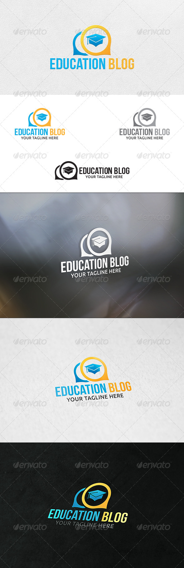 GraphicRiver Education Blog Logo Template 7026286 GraphicRiver Education Blog Logo Template 7026286