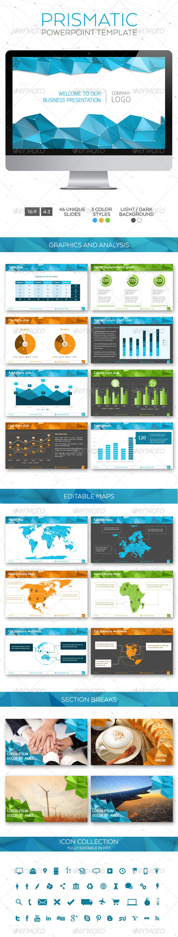 GraphicRiver Prismatic Powerpoint Template 7028174 GraphicRiver Prismatic Powerpoint Template 7028174