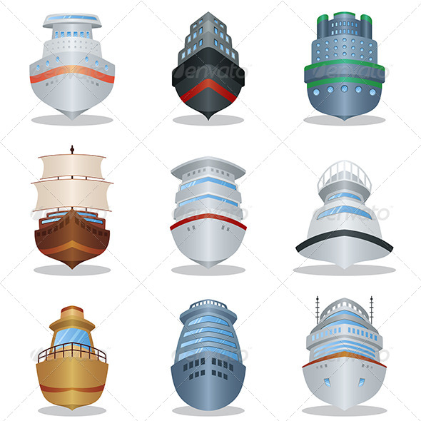 GraphicRiver Ship Icons 7029697 GraphicRiver Ship Icons 7029697