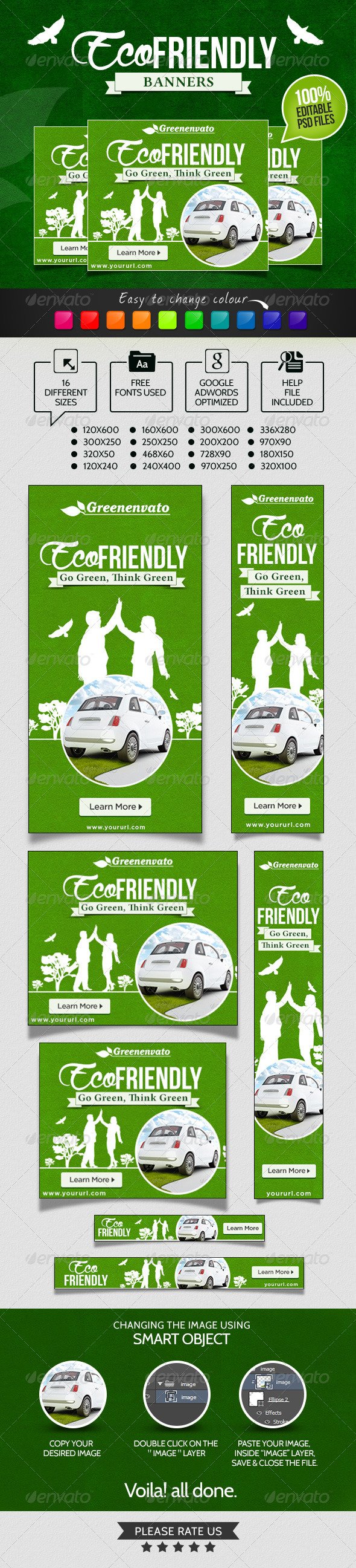 GraphicRiver Banners for Eco Friendly Products 7032864 GraphicRiver Banners for Eco Friendly Products 7032864
