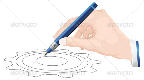 GraphicRiver Technical Drawing Illustration 7034070 GraphicRiver Technical Drawing Illustration 7034070