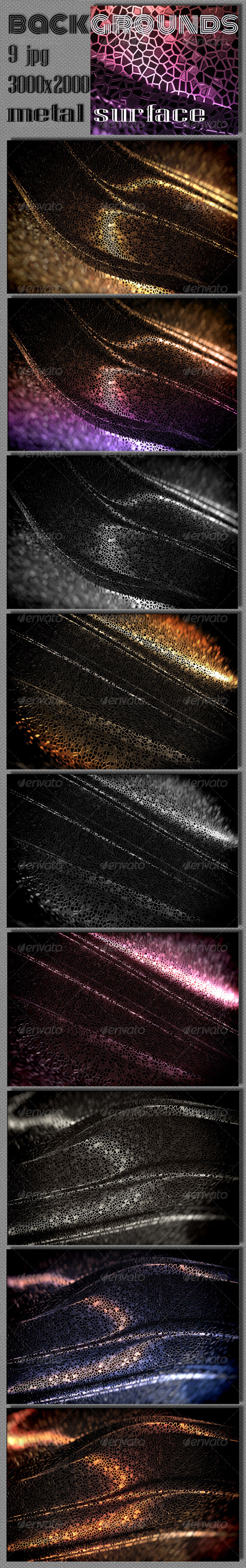 GraphicRiver Metal Surface Techno Backgrounds 7035853 GraphicRiver Metal Surface Techno Backgrounds 7035853