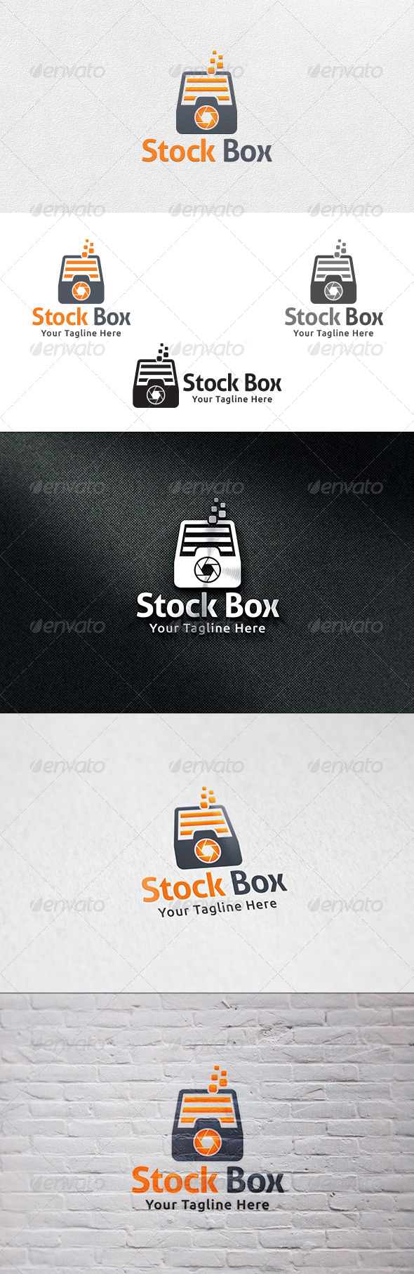 GraphicRiver Stock Box Logo Template 7036256 GraphicRiver Stock Box Logo Template 7036256