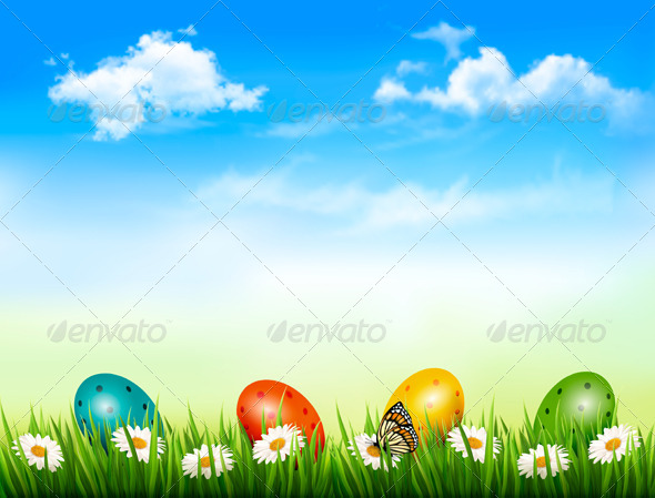 GraphicRiver Easter Background 7039982 GraphicRiver Easter Background 7039982