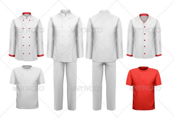 GraphicRiver Set of Various Work Clothes 7040011 GraphicRiver Set of Various Work Clothes 7040011