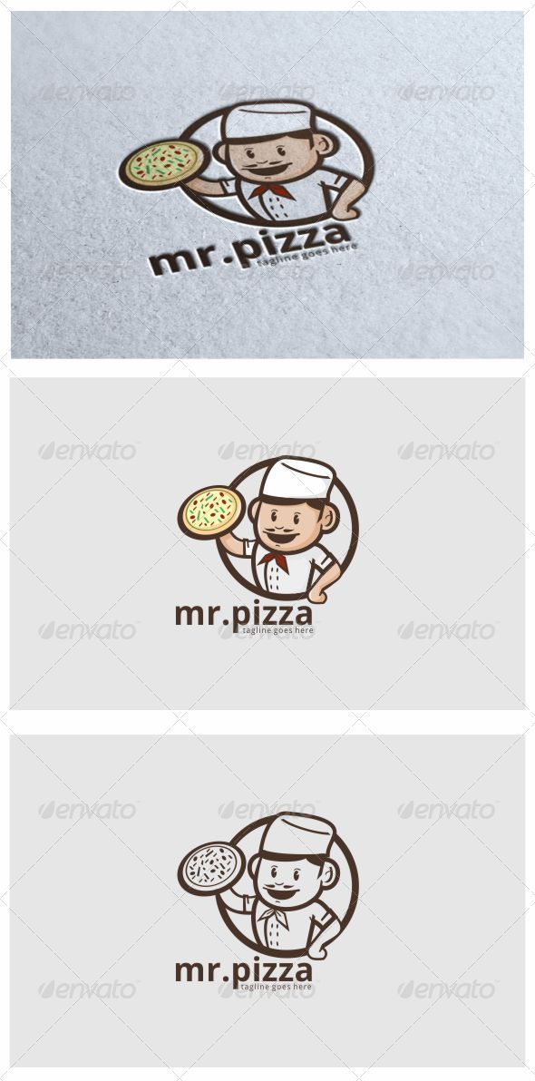 GraphicRiver Pizza Logo 7040373 GraphicRiver Pizza Logo 7040373
