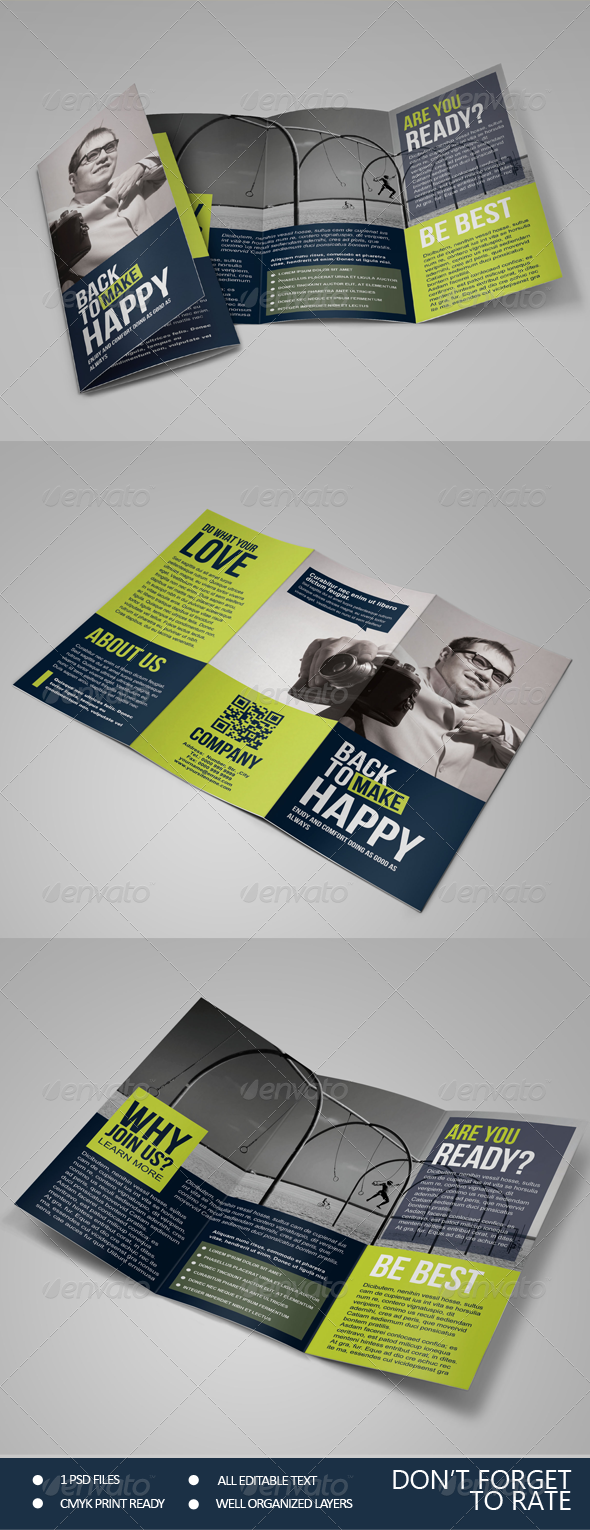 GraphicRiver Happy Multipurpose Trifold Brochure 7041474 GraphicRiver Happy Multipurpose Trifold Brochure 7041474