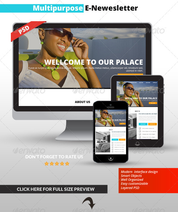 GraphicRiver Multipurpose E-Mail Template 02 7042752 GraphicRiver Multipurpose E-Mail Template 02 7042752