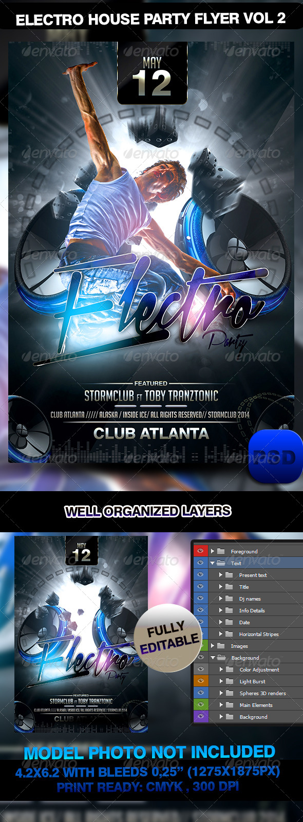 GraphicRiver Electro House Party Flyer Vol 2 7042910 GraphicRiver Electro House Party Flyer Vol 2 7042910