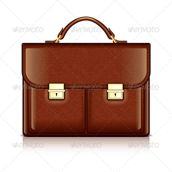 GraphicRiver Brown Leather Briefcase 7045391 GraphicRiver Brown Leather Briefcase 7045391