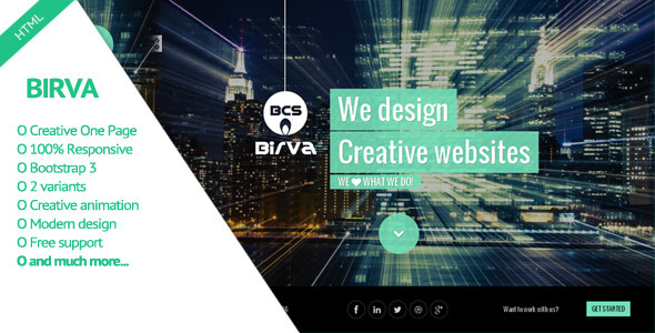 ThemeForest Birva Creative One Page Theme 7020200 ThemeForest Birva Creative One Page Theme 7020200