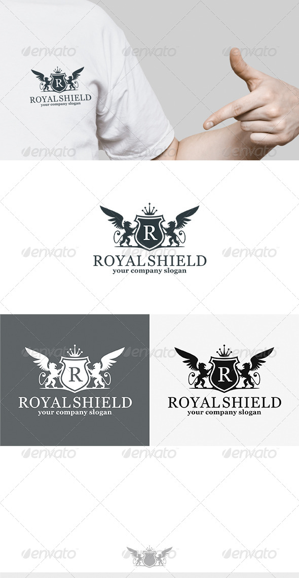 GraphicRiver Royal Shield Logo 7048257 GraphicRiver Royal Shield Logo 7048257