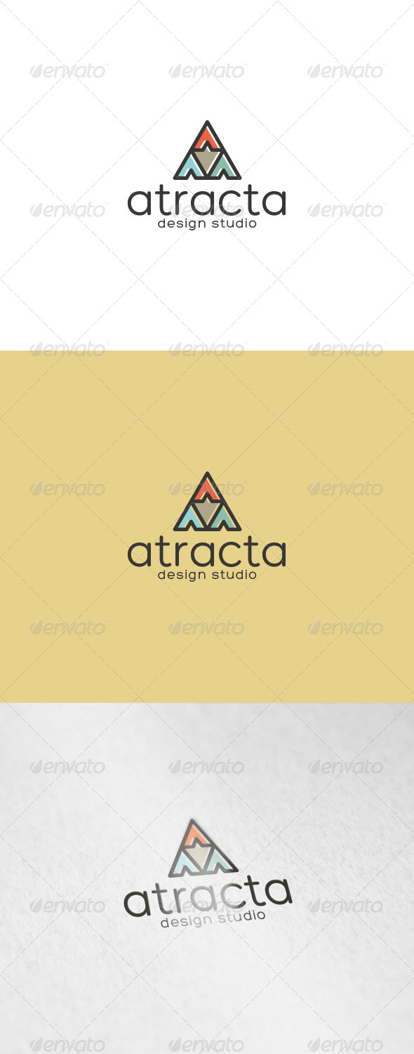 GraphicRiver Atracta Logo 7048477 GraphicRiver Atracta Logo 7048477