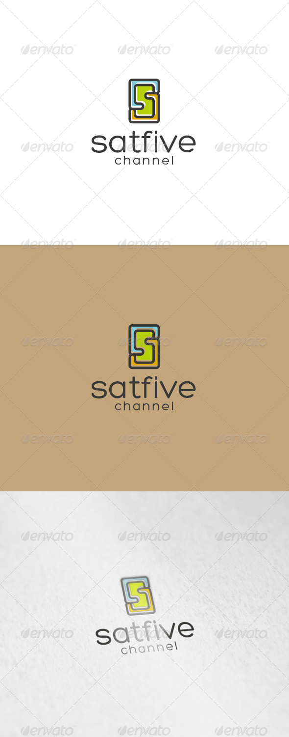 GraphicRiver Satfive Logo 7048513 GraphicRiver Satfive Logo 7048513