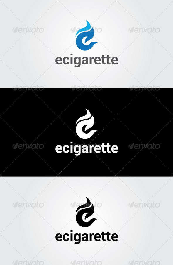 GraphicRiver Ecigarette Logo Template 7049349 GraphicRiver Ecigarette Logo Template 7049349
