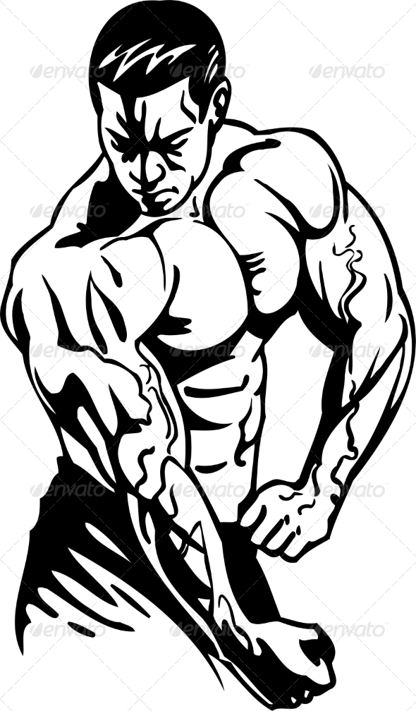 GraphicRiver Bodybuilding and Powerlifting 7052489 GraphicRiver Bodybuilding and Powerlifting 7052489