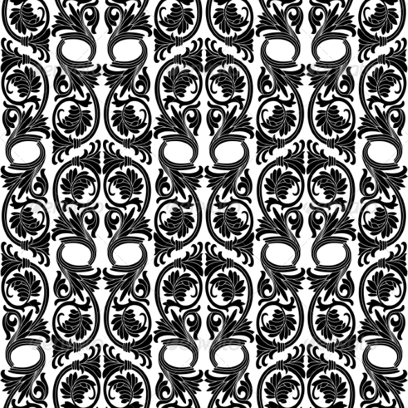 GraphicRiver Damask Seamless With Baroque Ornaments 7055690 GraphicRiver Damask Seamless With Baroque Ornaments 7055690