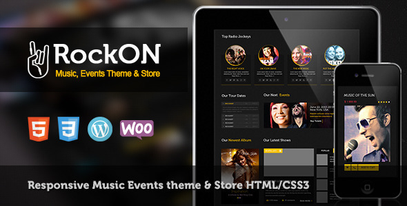 RockOn - Multipurpose Music WP Theme - Music and Bands Entertainment