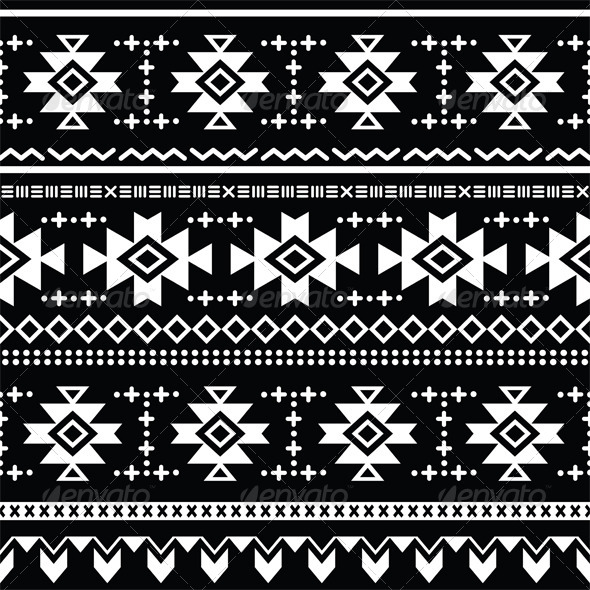 GraphicRiver Tribal Aztec Seamless Patterns 7063206 GraphicRiver Tribal Aztec Seamless Patterns 7063206