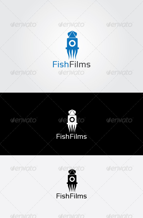 GraphicRiver Fish Studio Logo 7064065 GraphicRiver Fish Studio Logo 7064065