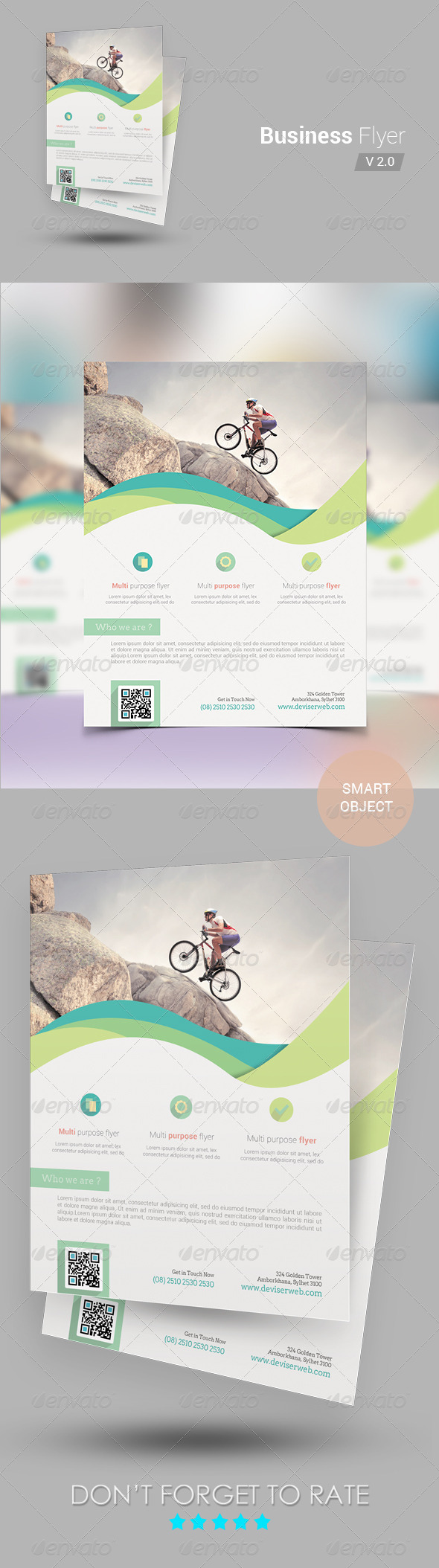 GraphicRiver Corporate Business Flyer Template v2 7065811 GraphicRiver Corporate Business Flyer Template v2 7065811