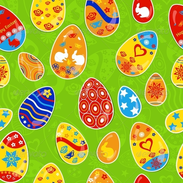 GraphicRiver Seamless Multicolored Pattern of Easter Eggs 7068190 GraphicRiver Seamless Multicolored Pattern of Easter Eggs 7068190