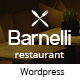 Barnelli - Restaurant Responsive Wordpress Theme Barnelli - Restaurant Responsive Wordpress Theme - ThemeForest Item for Sale