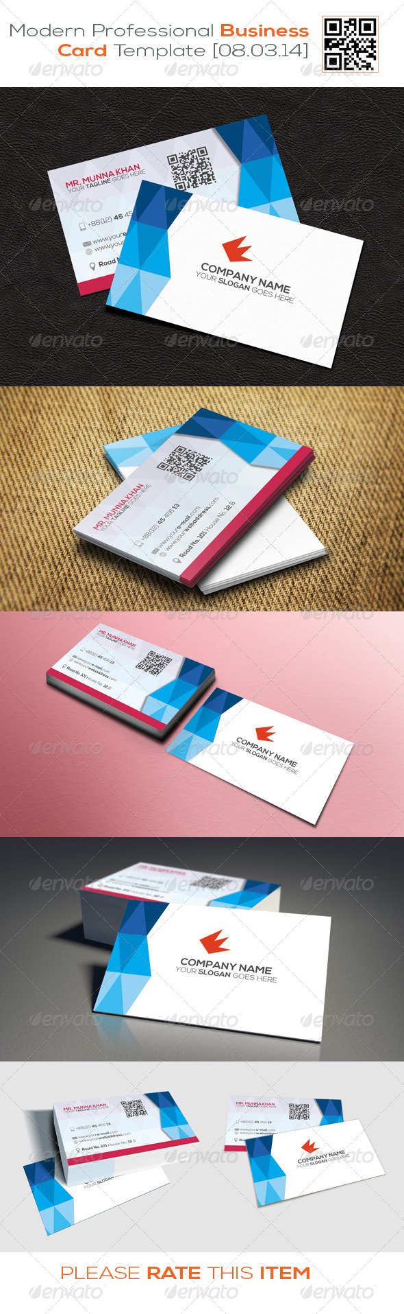 GraphicRiver Modern Business Card Template 7087100 GraphicRiver Modern Business Card Template 7087100