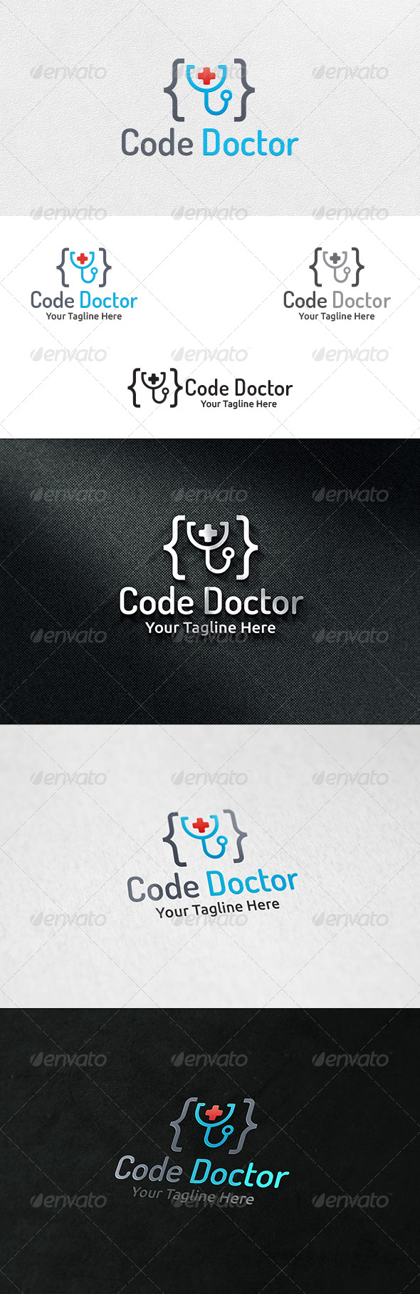 GraphicRiver Code Doctor Logo Template 7093159 GraphicRiver Code Doctor Logo Template 7093159