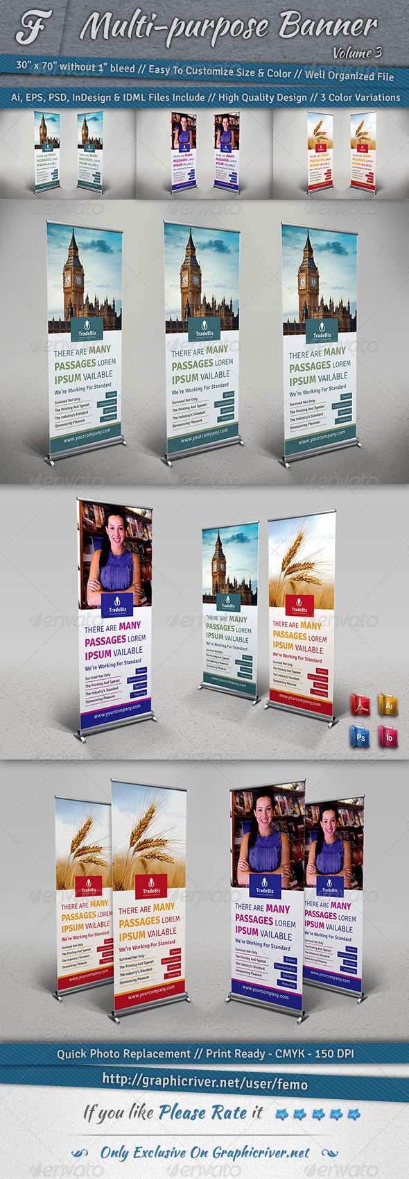 GraphicRiver Multi-purpose Banner Volume 3 7098003 GraphicRiver Multi-purpose Banner Volume 3 7098003