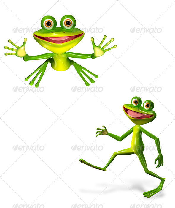 GraphicRiver Green Frog 7098956 GraphicRiver Green Frog 7098956