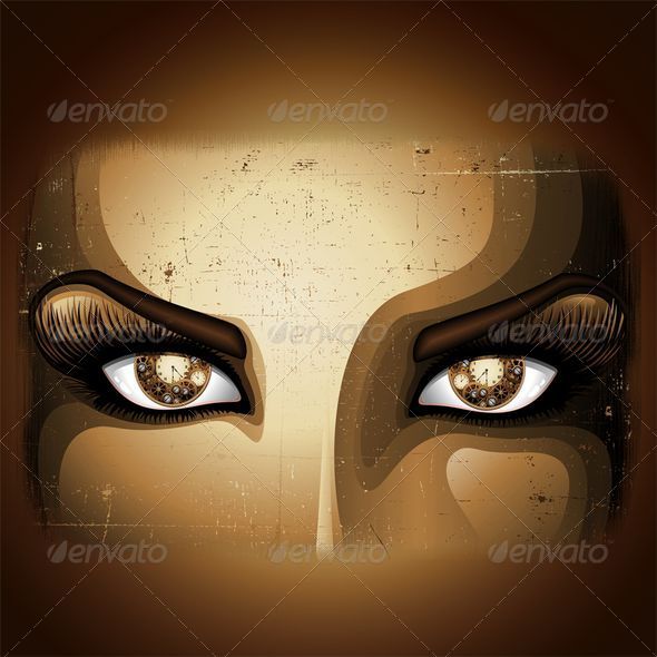 GraphicRiver Steampunk Girl Eyes 7099070 GraphicRiver Steampunk Girl Eyes 7099070