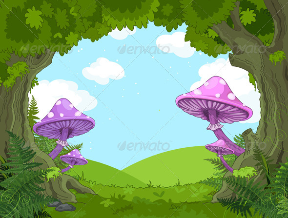 GraphicRiver Fantasy Landscape 7104684 GraphicRiver Fantasy Landscape 7104684