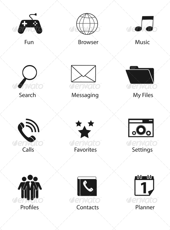 GraphicRiver Set of Flat Icons 7111331 GraphicRiver Set of Flat Icons 7111331