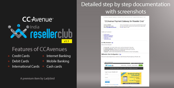 CodeCanyon CCAvenue Payment Gateway for Reseller Club 6858951 CodeCanyon CCAvenue Payment Gateway for Reseller Club 6858951