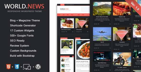 ThemeForest WorldNews Responsive WordPress BlogMagazine 7118875 ThemeForest WorldNews Responsive WordPress BlogMagazine 7118875