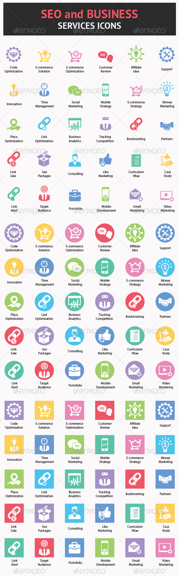 GraphicRiver Seo and Business Services Icons 7119358 GraphicRiver Seo and Business Services Icons 7119358