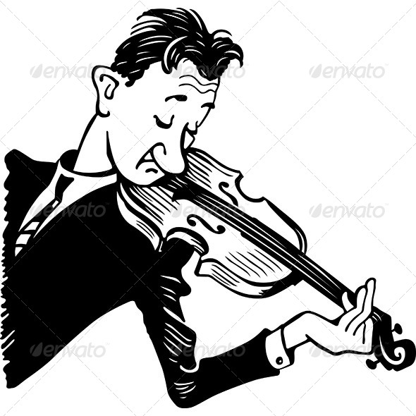 GraphicRiver Violinist 7120576 GraphicRiver Violinist 7120576