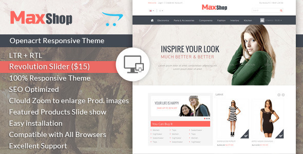 ThemeForest Maxshop Responsive Opencart Theme 7123348 ThemeForest Maxshop Responsive Opencart Theme 7123348