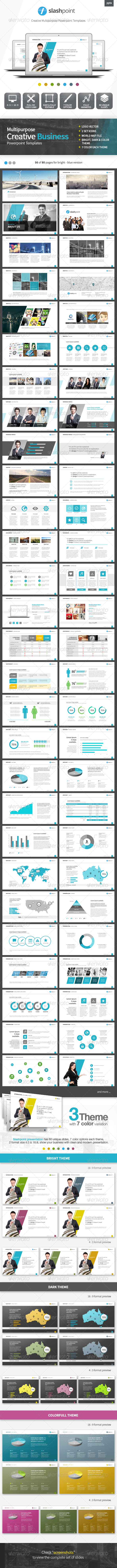 GraphicRiver Slashpoint Creative Business powerpoint template 7126824 GraphicRiver Slashpoint Creative Business powerpoint template 7126824
