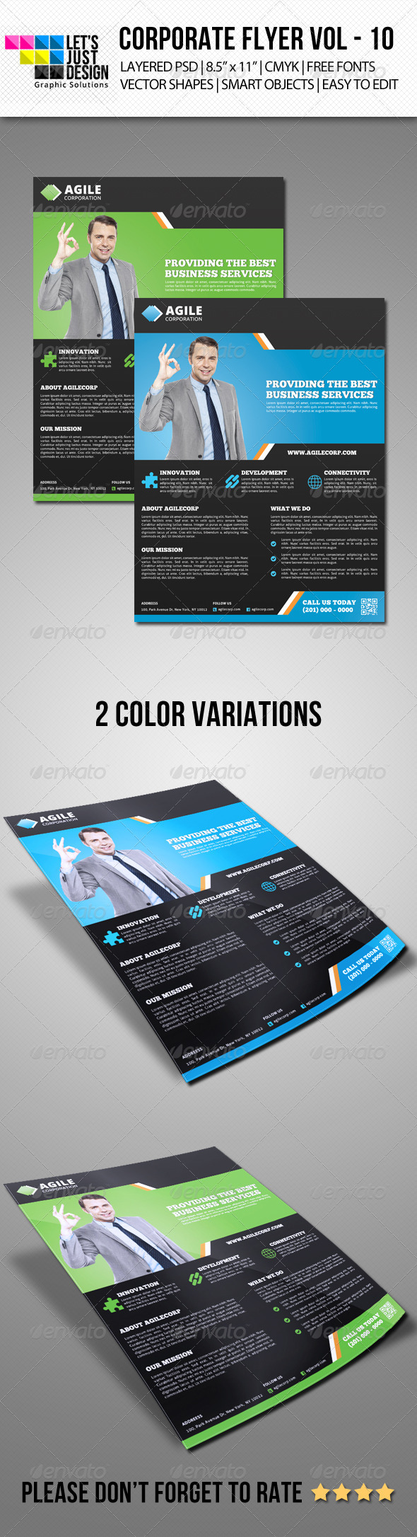 GraphicRiver Corporate Flyer Template Vol 10 7127995 GraphicRiver Corporate Flyer Template Vol 10 7127995