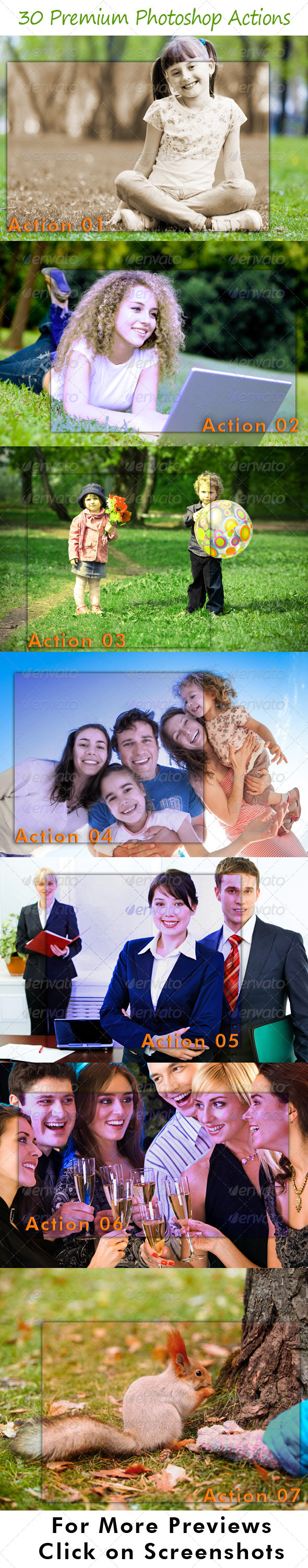 GraphicRiver 30 Premium Photoshop Actions 7129484 GraphicRiver 30 Premium Photoshop Actions 7129484